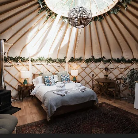 Yurtshire Eavestone - Birch Yurt * 里彭